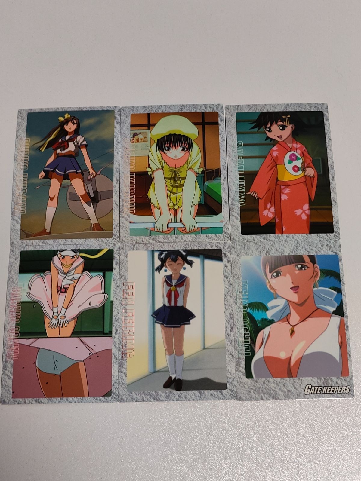 カードゲートキーパーズ カード まとめ ColleCarA GATE KEEPERS モーレツ フェイ 小川薔薇子 浮矢朗美 生沢ルリ子 落合恵子 もりたけし
