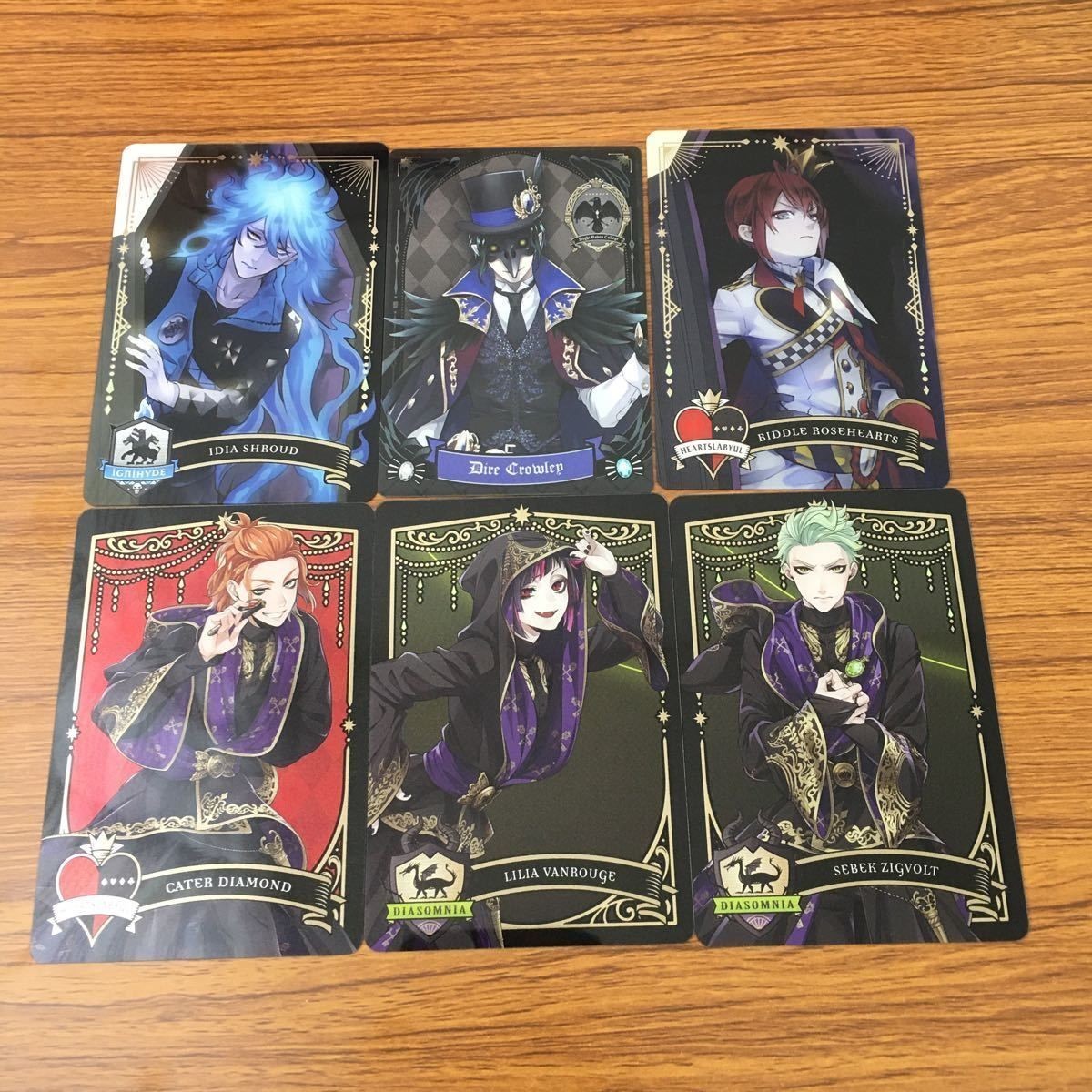 カード トレカ まとめ ツイステッドワンダーランド ツイステ リリア ケイト リドル クローリー イデア セベク 8