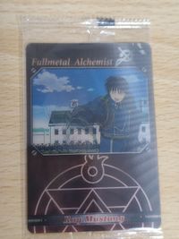 鋼の錬金術師 ウエハース 森永 カード 3D ムービングコレクション ロイ