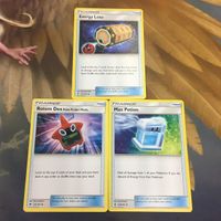 ポケモンカード 旧裏面 海外 英語版 3枚 エネくじ ロトム図鑑 まんたんのくすり 7 サムネイル 1