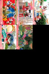 ディズニー コレクション カード まとめ 【 Christmas Fantasy 2017 
クリスマス・ファンタジー 2017】 東京 ディズニーリゾート DISNEY ミッキー サムネイル 1