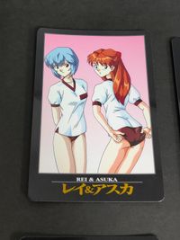 エヴァンゲリオン カードダス バンダイ 1996 綾波レイ アスカ・ラングレー 水着 スクール水着 スク水 体操服 ブルマ 浴衣 成人式 カード まとめ 15 16 17 18 19 20 24 28 29 30 サムネイル 3