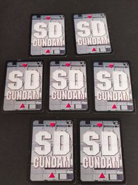 SD Gundam Mobile Powers Card Lot Zeon Zaku Gogg Jim Zeon サムネイル 2
