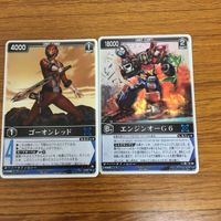 Rangers Strike Card Lot Go-Onger Super Sentai Red SP サムネイル 1