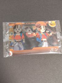 ドラゴンボール 森永 未開封 ウエハース ウエファー カード クリアカード 383 パン