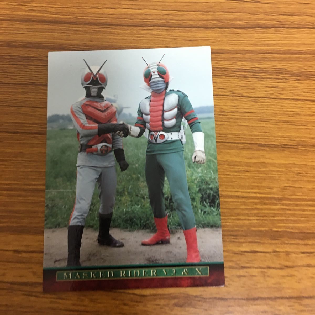 仮面ライダー カード 仮面ライダー V3 仮面ライダー X 非売品 44