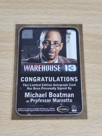 Michael Boatman warehouse 13 サイン入り オートサインsp サムネイル 2