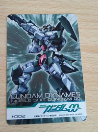 機動戦士ガンダム00カードダス ロックオン<!-利用不可文字-!>ストラトス ダブルオー キラ 希少 裏面 ガンダムデュナメス サムネイル 2