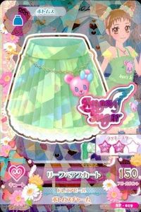 アイカツ カード リーフベアスカート SP 019 美少女 着せ替え ゲーム サムネイル 1