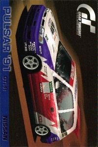 カード グランツーリスモ ヒントカード パルサー 91 日産 GRAN TURISMO コレクション 1997