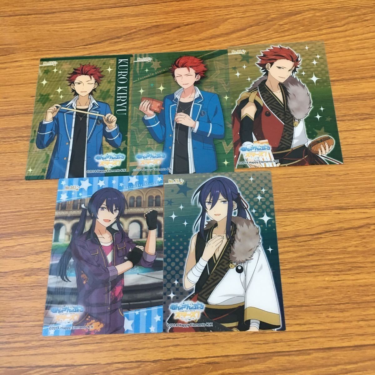 クリア カード トレカ まとめ あんさんぶるスターズ あんスタ 神崎 颯馬 鬼龍 紅郎 25