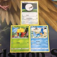 ポケモンカード 旧裏面 英語 海外版 3枚 ウールー ヒメンカ ミズゴロウ 46
