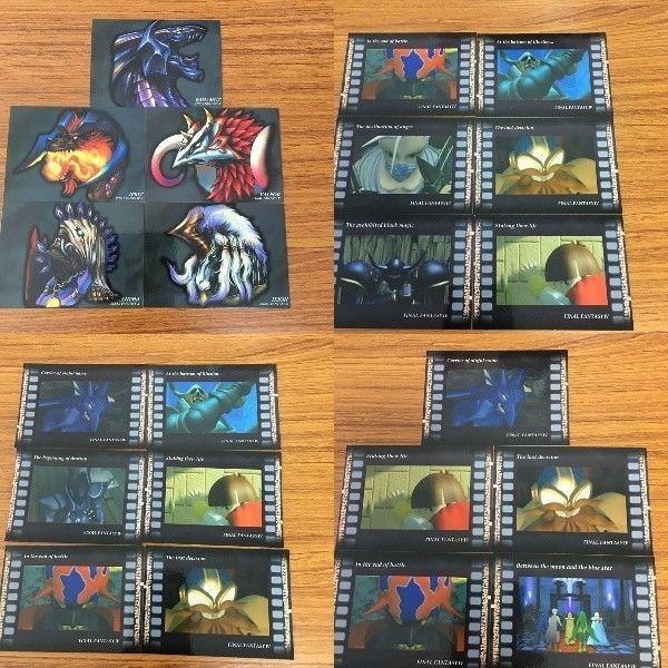 ファイナルファンタジー Ⅹ Ⅳ カード まとめ 召喚獣 8 6 9 バハムート イクシオン イフリート アニマ ヴァル
