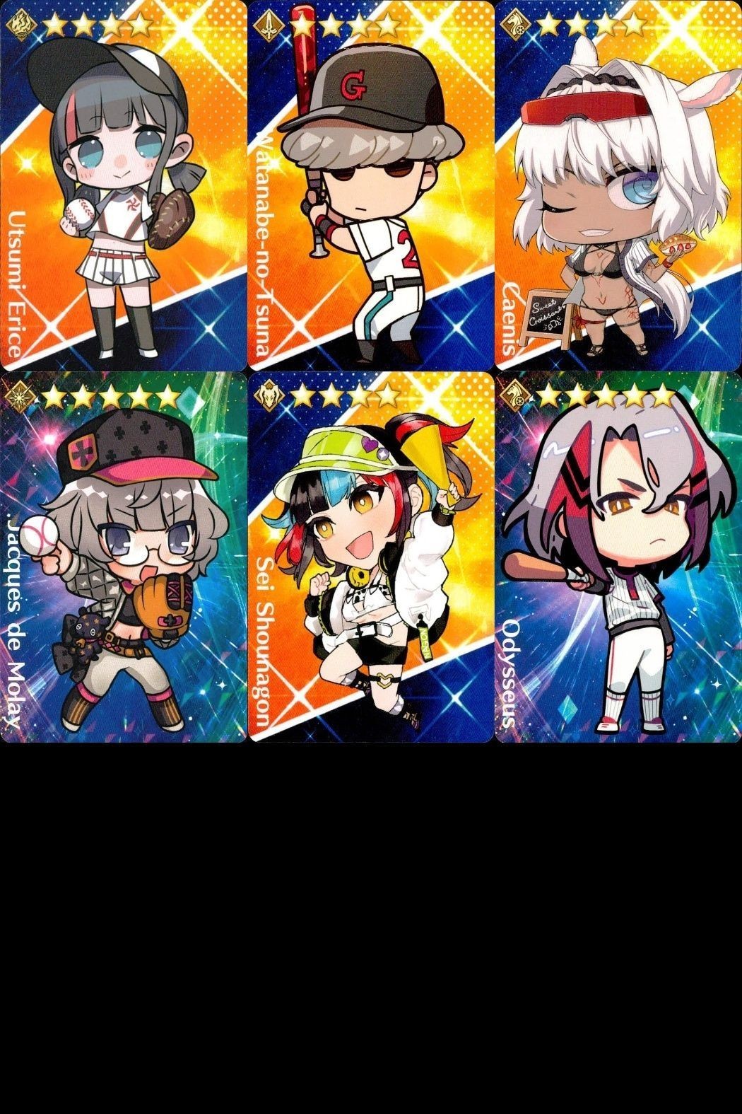 カード Fate FGO グレイルリーグ 野球 まとめ 宇津見エリセ 渡辺綱 カイニス
ライダー ジャック・ド・モレー 清少納言 オデュッセウスク
ライダー コレクション ap304 o14