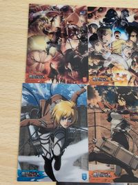 進撃の巨人 クリアカード まとめ カード 09 10 13 ミカサ エレン アルミン 掃除 ハンジ クリスタ ジャン サムネイル 3