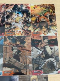 進撃の巨人 クリアカード まとめ カード 09 10 13 ミカサ エレン アルミン 掃除 ハンジ クリスタ ジャン サムネイル 2