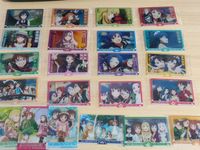 Idolmaster Wafers 4 Semi Complete Lot 9 Cards