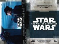 カード まとめ スターウォーズ Star Wars 97 CONFERRING WITH KYLO REN カイロ・レンとの会談 96 FIRST ORDER CONFERENCE ROOM ファースト・オーダー会議室 Topps トップス サムネイル 2