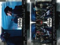 カード まとめ スターウォーズ Star Wars 97 CONFERRING WITH KYLO REN カイロ・レンとの会談 96 FIRST ORDER CONFERENCE ROOM ファースト・オーダー会議室 Topps トップス サムネイル 1