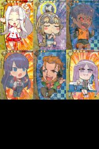 カード Fate FGO ドリームストライカー フェイト サッカー まとめ アイリスフィール [天の衣] 
キャスター ジャンヌ・ダルク
ルーラー カリギュラ マルタ ウィリアム・シェイクスピア ステンノ
アサシン コレクション ap305 o20