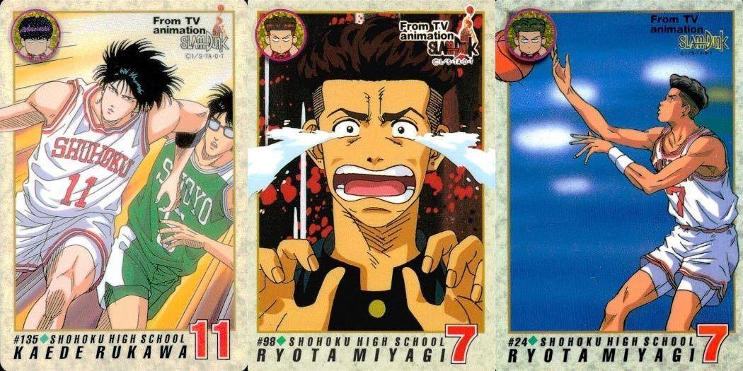 カード スラムダンク まとめ 流川楓 #135 宮城リョータ 98 宮城リョータ 24 from TV アニメーション バンダイ