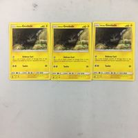 ポケモンカード 旧裏面 海外 英語版 3枚 イシツブテ 34