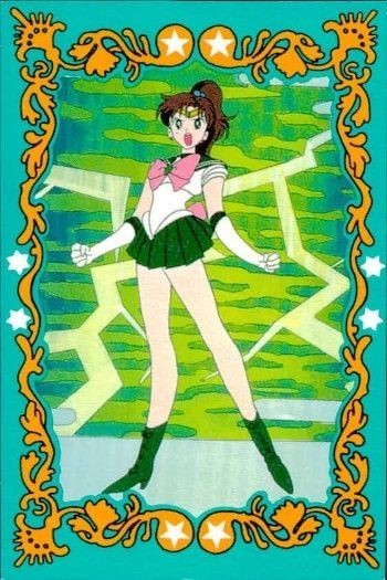 セーラームーン R カード 森永 ハイクラウンチョコ 木野まこと ジュピター モリナガ MORINAGA
