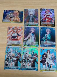 猫又おかゆ RRR 樋口聖華 SR 水瀬すもも キミと願うミライ さくらみこ HLP 雪の降る街で RRR 桐生ココ SR ホロライブ ヴァイシュシュバルツ まとめ ホロライブゲーマーズ SR サムネイル 1