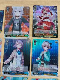 猫又おかゆ RRR 樋口聖華 SR 水瀬すもも キミと願うミライ さくらみこ HLP 雪の降る街で RRR 桐生ココ SR ホロライブ ヴァイシュシュバルツ まとめ ホロライブゲーマーズ SR サムネイル 2