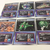 スーパーロボット大戦 カード スクランブルギャザー スパロボ まとめ 初版 18 20 19 24 イデオバスタ ザムスガル サムネイル 3