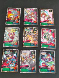 SD Gundam Gaiden Super Battle Gundam Wing Card Lot