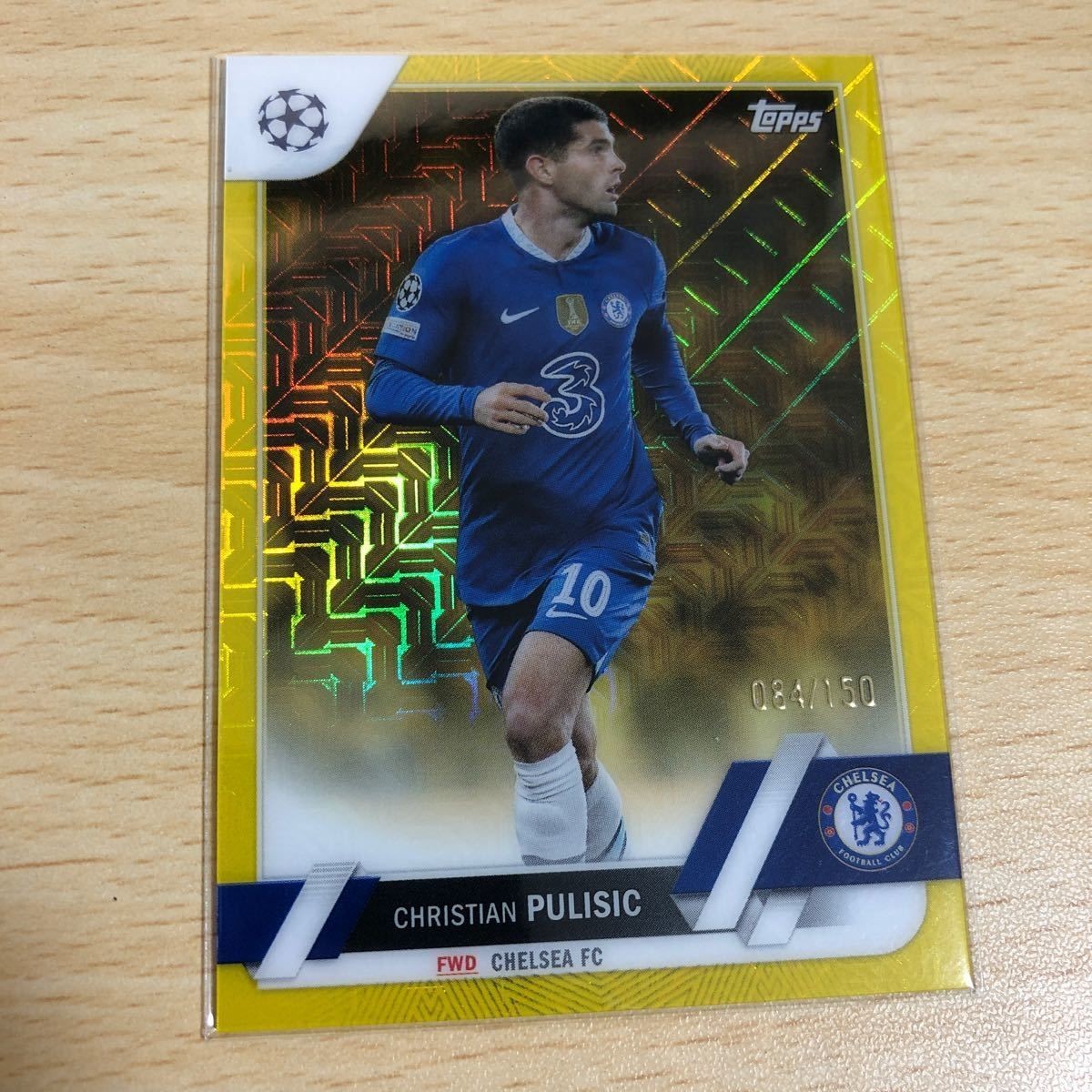 プリシッチ チェルシー 150枚限定 カード christian pulisic