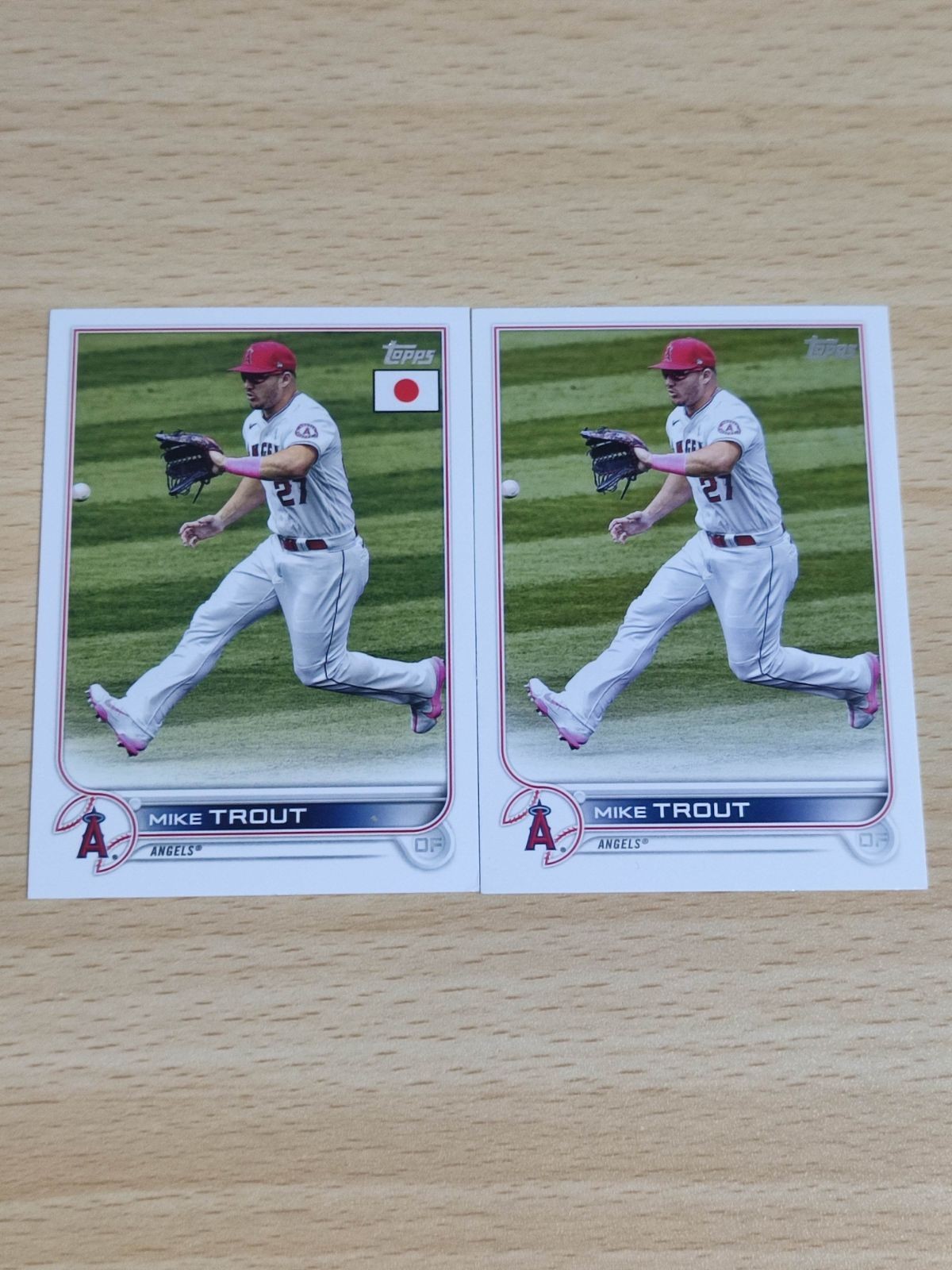 topps series マイク トラウト エンゼルス メジャー