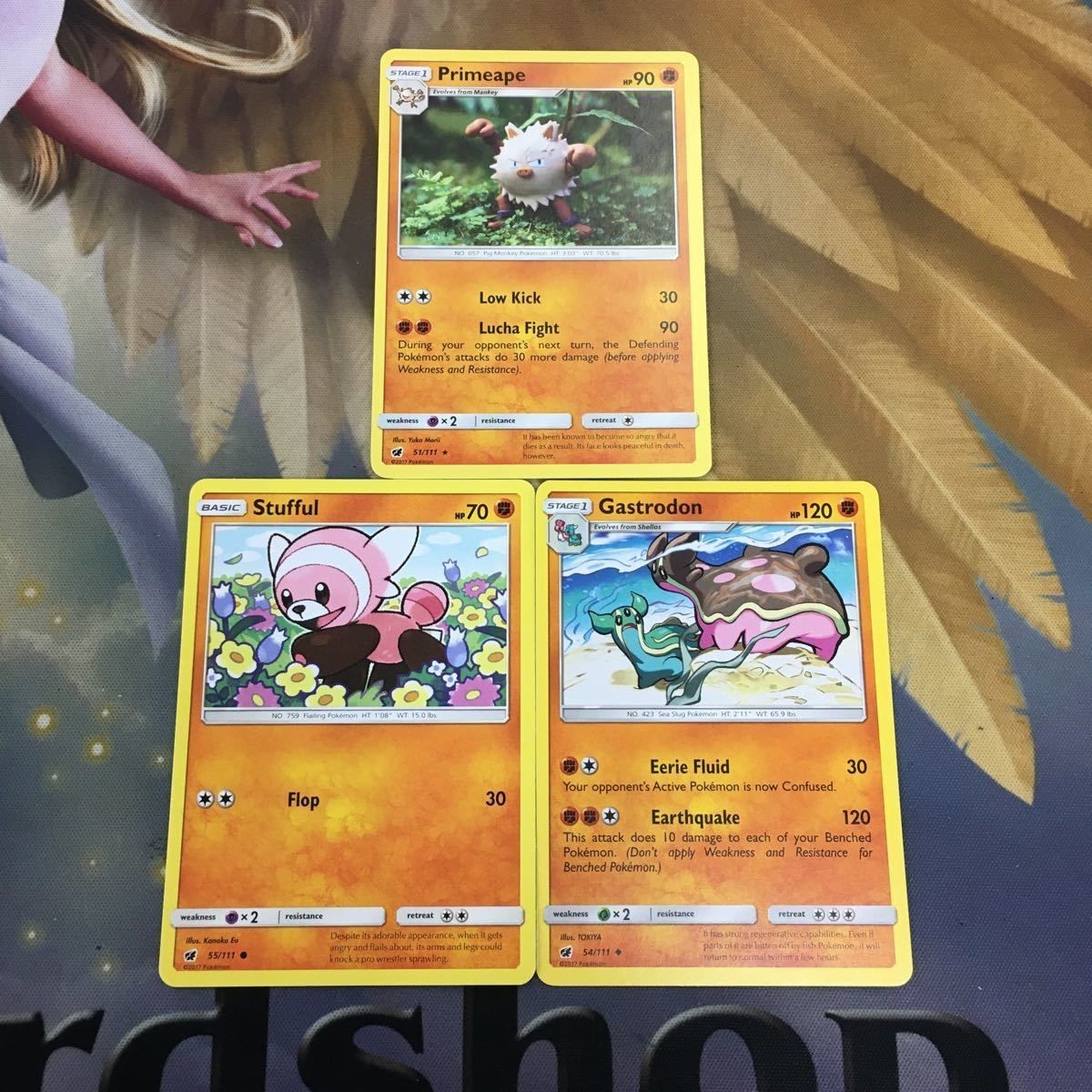 ポケモンカード 旧裏面 英語 海外版 3枚 オコリザル ヌイコグマ トリトドン 31