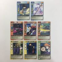犬夜叉 巫法札合戦 鎖鎌 錫杖 渾身の一撃 私が本物だ！ 二人の見つめる先 カード まとめ 8枚 サムネイル 1