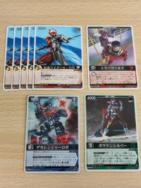 Rangers Strike Boukenger Deka Ranger Kamen Rider W Card
