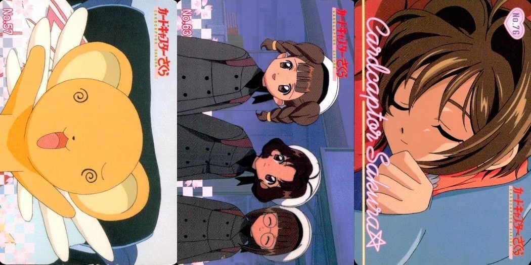 カードキャプターさくら PP カード 3枚 まとめ ケロちゃん 木之本 桜 大道寺 知世 No 57 63 76 CC さくら クランプ CLAMP 講談社 アマダ 天田 ★裏面も参考に