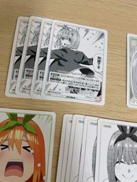 五等分の花嫁 カードゲーム カード 44枚 まとめ 中野 四葉 よつば SD 問題です おもいがけない抜け駆け 高校最後の夏休み かわいさ500% まっすぐな本音 授業の準備は万端 上杉 風太郎 o21 ap243 サムネイル 6