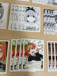 五等分の花嫁 カードゲーム カード 44枚 まとめ 中野 四葉 よつば SD 問題です おもいがけない抜け駆け 高校最後の夏休み かわいさ500% まっすぐな本音 授業の準備は万端 上杉 風太郎 o21 ap243 サムネイル 3