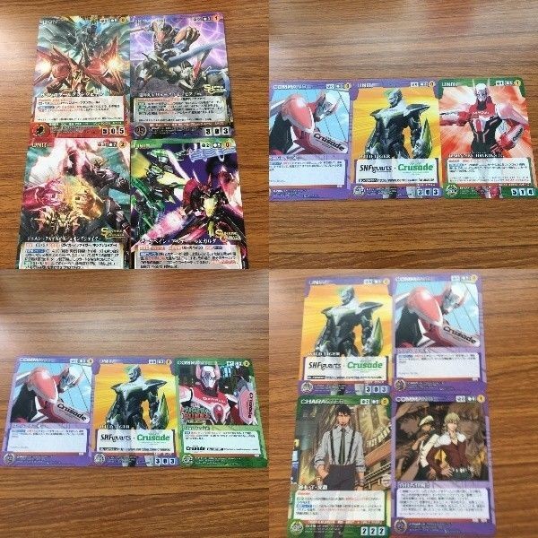 クルセイドカード まとめ 非売品 プロモ スーパーロボット大戦 タイガー&バニー 龍神丸 ワイルドタイガー レア バーナビ