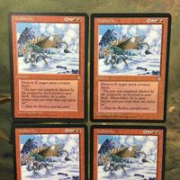 MTG マジックザギャザリング カード まとめ ICE 雪崩/Avalanche 4枚セット 81 サムネイル 3