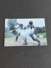 Kamen Rider BLACK RX Calbee Card 170 Japanese Vintage