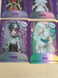 稀世 サバイバーカード Identity V 第五人格 公式ライセンスカード IDV-MC02-006A[稀世]：調香師(ウィラ・ナイエル) 珊瑚夫人 黄衣の王 赤ずきん UR 呪術師 サムネイル 5