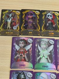 稀世 サバイバーカード Identity V 第五人格 公式ライセンスカード IDV-MC02-006A[稀世]：調香師(ウィラ・ナイエル) 珊瑚夫人 黄衣の王 赤ずきん UR 呪術師 サムネイル 3