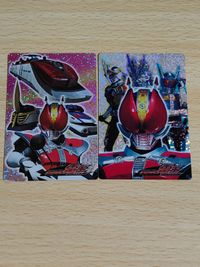 丸大食品 仮面ライダー カード スペシャル 仮面ライダー電王 はっしん！デンライナー フォームチェンジ 13 14