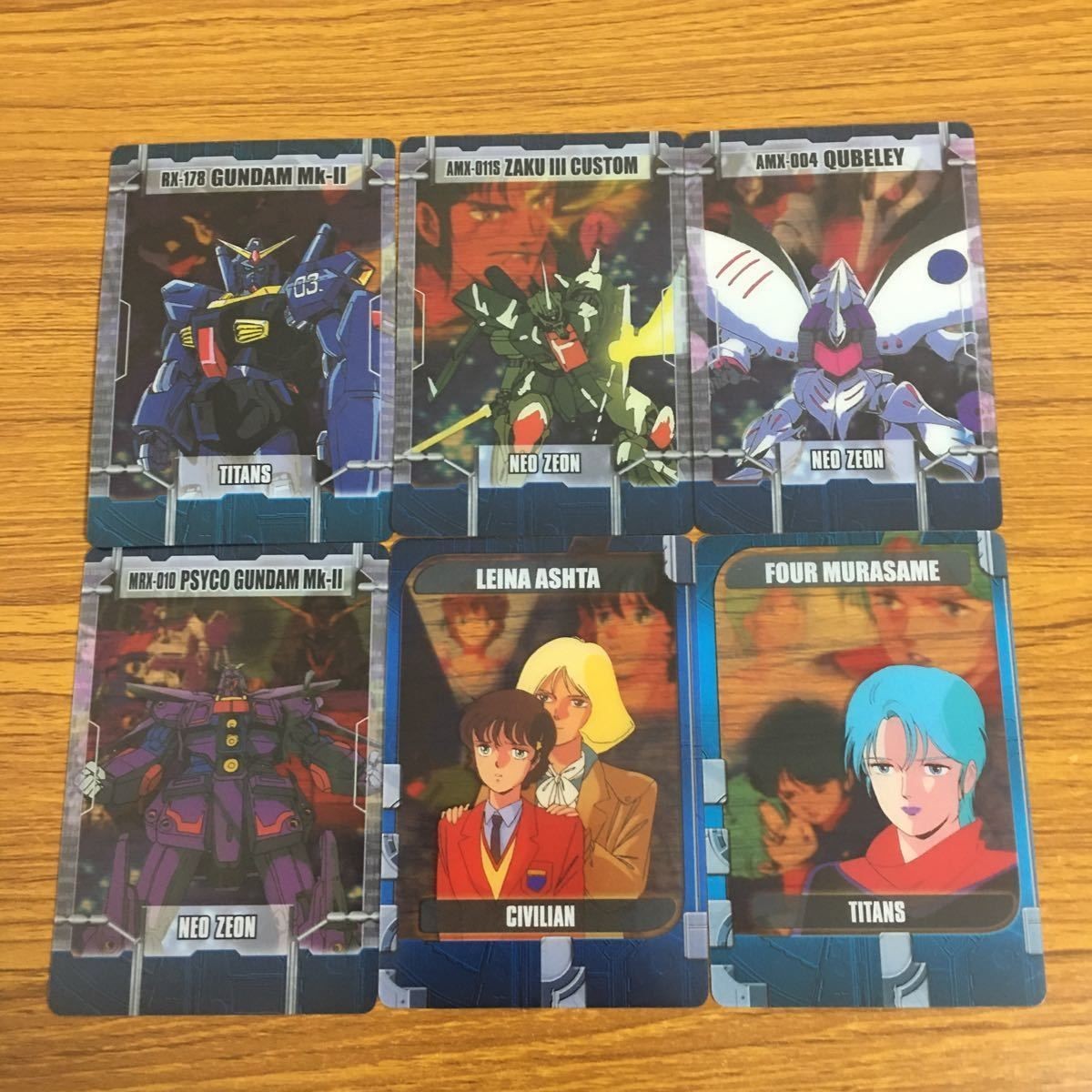 クリア カード トレカ まとめ ガンダム ザク キュベレイ フォウ ムラサメ リィナ アーシタサイコ 40