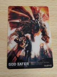 ゴッドイーター ゴットイーター GOD EATER パッケージイラスト PSP用ソフト カード クリアカード SP スペシャル
