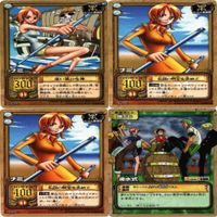 One Piece Nami Legend Treasure Card Lot Carddass