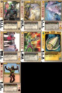 カード まとめ 仮面ライダー ラウズ 仮面ライダーランス マイティインパクト ブリザードベノム ジェネレーションギャップ ワイルドスラッシャー タクルドリオバイト ワイルドカリス ラウズカード