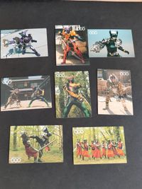 Kamen Rider OOO Core Medal Cards 19-26 Japanese Tokusatsu